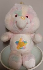 CARE BEAR True Heart 13' Plush 1980s Vintage Rare & Collectable KENNER