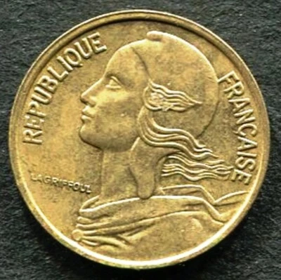 COIN - FRANCE - 5 CENTIMES - KM# 933 - "Liberte Egalite Fraternite" 1984 - (C25) - Image 1 of 4