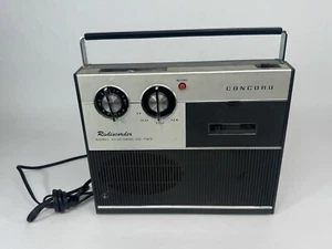 1968 Concord F-95 Radiocorder Cassette Recorder/Radio Vintage RARE - Picture 1 of 15