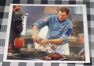 Bobby Flay Signed 8x10 Photo Celebrity Chef Cook - Picture 1 of 1