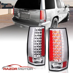 Par de luces traseras LED de metal cromado para Chevy Suburban Tahoe GMC Yukon 2007-2014 - Imagen 1 de 10