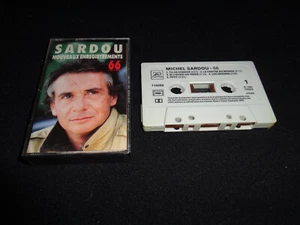 CASSETTE TAPE MICHEL SARDOU / 66 NOUVEAUX ENREGISTREMENTS  /TREMA 110 299/ 1989 - Picture 1 of 1