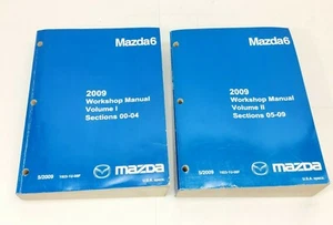 2009 Mazda 6 Factory Original Service Repair Manual Set - Foto 1 di 10