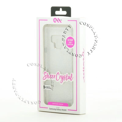 Case Mate SHEER CRYSTAL Sparkle Effect Case For Samsung Galaxy Note 9 - Clear - Image 1 of 4
