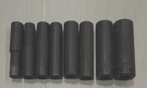 1/4" DRIVE DEEP IMPACT SOCKETS METRIC 8 PIECES - Bild 1 von 1