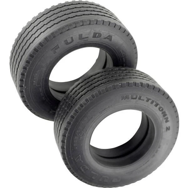 VEROMA 1:16 CAMION PNEUMATICI 22 MM PROFILO STRADALE 2 PZ MODELLISMO - Immagine 1 di 1