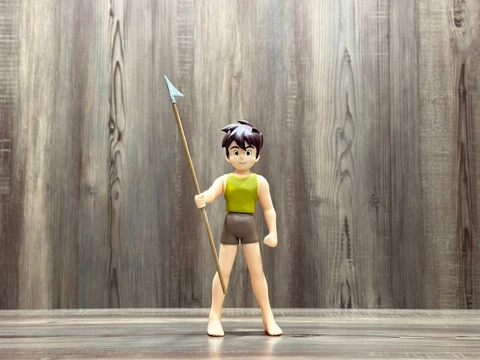 Future boy conan vinyl figure rare medikid toy Mirai Shōnen Conan コナン Cover