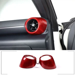 For Toyota 86/Subaru BRZ 22-23 Side Air Outlet Decorative Frame Carbon Fiber Red - Picture 1 of 8