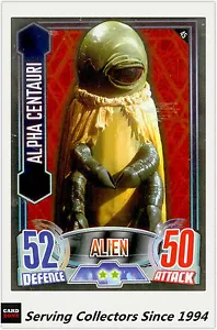 2012 Topps Doctor Who Alien Attax Collectors Card Mirror Foil#45 Alpha Centauri - Picture 1 of 1