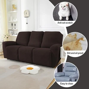 Recliner Sofa Covers Lazy Boy Relax Armchair Cover 3Seater Sofa Protector - Picture 1 of 14