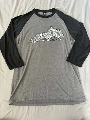 District Made Baseball Tee Kentucky Black And White Size Small S Brand New - Image 1 of 4