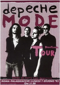 RARE Depeche Mode ORIGINAL TOUR SOUNDFONTS (Devotional Tour+Tour for the Masses) - Picture 1 of 5