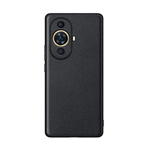 Shockproof Genuine Leather Skin Camera Protective Case Cover For Huawei nova 11 - Picture 1 of 21