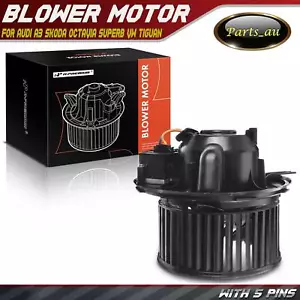 A/C Heater Blower Fan Motor for VW Golf MK5 MK6 Passat 3C EOS Jetta 1K2 Caddy - Picture 1 of 8