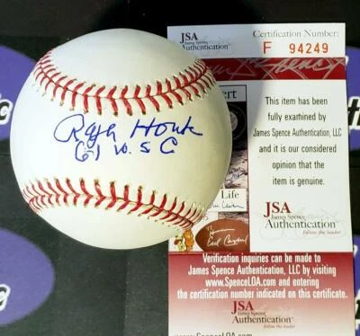 Ralph Houk autographed baseball inscribed 61 WSC JSA Authentication NY Yankees - Image 1 of 2