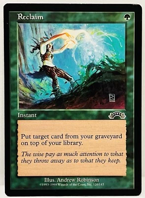 Reclaim - #120-MTG-Exodus (EXO)-Regular-LP - Image 1 of 2