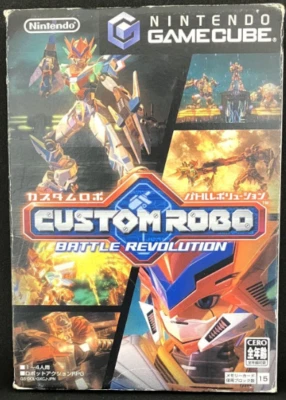 CUSTOM ROBO BATTLE REVOLUTION Gamecube Nintendo Tested GC NTSC-J - Image 1 of 3
