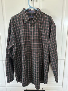 Vintage Pendleton Board Shirt Plaid virgin Wool Mens XL Button Up - Picture 1 of 7