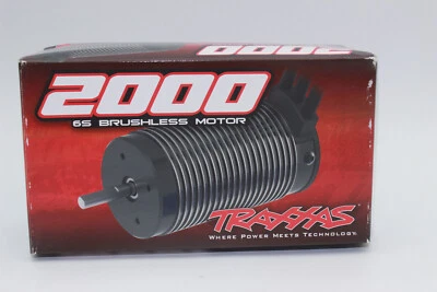 Traxxas 3483 Motor  2000Kv 77mm  Brushless  6,5mm Gold-Stecker SLEDGE NEU - Bild 1 von 4