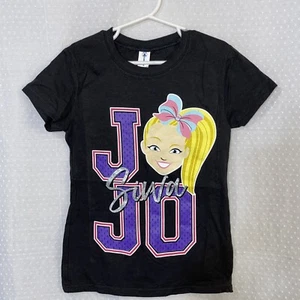 JoJo Siwa Girls 6/6X Shirt Black Cute - Picture 1 of 4