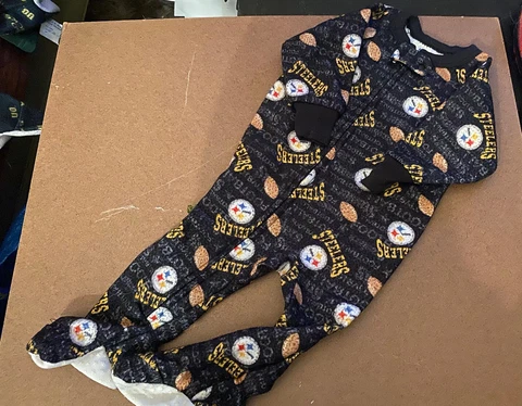 NFL PITTSBURGH STEELERS sleeper 12mo Toddler Cover