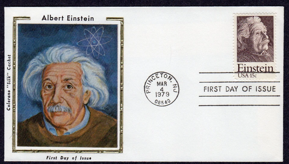 1979 Albert Einstein Centennial  (Scott 1774) - Colorano "Silk" FDC NU67 - Image 1 of 1
