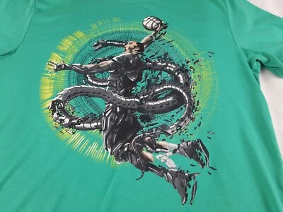 Camiseta Nike Dri-Fit Kobe Bryant Mamba Robot Biónico Verde Para Hombre Grande Foto 1 de 4