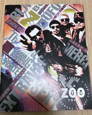 U2 Zoo Tour Japan Official Program 1993 Concert - Image 1 of 4