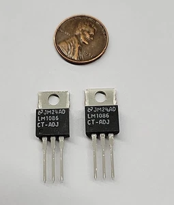 LM1086CT-ADJ IC "NATIONAL SEMI" REG LIN POS ADJ 1.5A TO220 2 PIEZAS ESTAMOS EN EE. UU. - Imagen 1 de 1