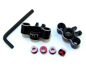 Hot Racing VXS2101 Negro Aluminio Eje Portador Nudillos Traxxas 1/16 E-Revo S... - Imagen 1 de 1
