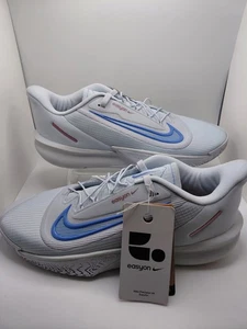 Nike Men's Precision 7 EasyOn - Size: 12 - FN0324 004 - Grey / Royal Pulse - NEW - Picture 1 of 6
