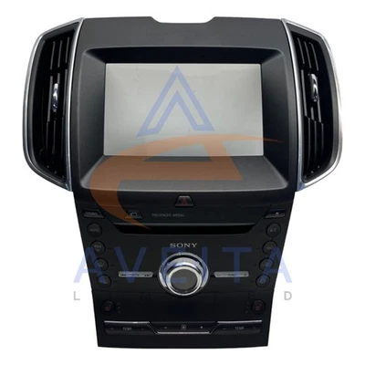 FORD Edge 15-19 Heater Stereo Climate Control Panel HM2T18E245AXA - Image 1 of 4