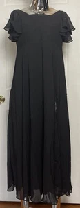 BXZ Junior Teen Girls Black Formal Dress Gown size 15 - Picture 1 of 9