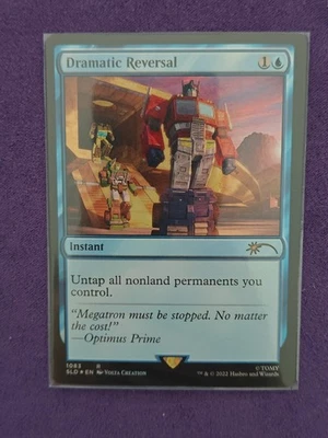 MTG FOIL Dramatic Reversal Transformers Secret Lair  - Secret Lair #1083 - Image 1 of 2