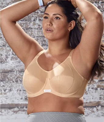 ELOMI BRA SIZE 44D ENERGISE SPORTS BRA STYLE #EL8041 HIGH IMPACT UNDERWIRE NWT - Image 1 of 2