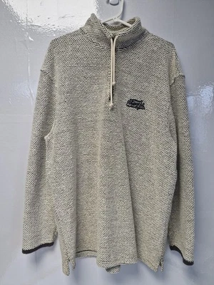 WEIRD FISH MENS MACARONI TOP,  XL. ECRU - Image 1 of 4