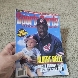 Sports Cards Magazine Price Guide July 1996 – Albert Belle - Indians - Picture 1 of 11