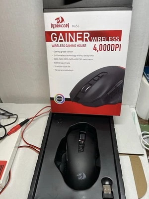 Redragon Gainer RED-M656-R1BK Wireless Gaming Mouse - Image 1 of 3