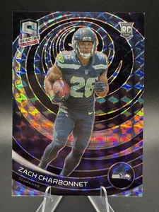 Panini Spectra Zach Charbonnet #147 Rookie Interstellar 2023/60 Seahawks - Imagen 1 de 3