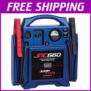 Portable 1700 Peak Amp Jump-N-Carry Starter - Ideal for Any Weather Conditions - Picture 1 of 9