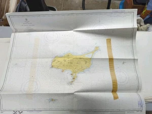 VTG Alaska St. Paul Island 1973 Nautical Chart Map 42x35 - Picture 1 of 4