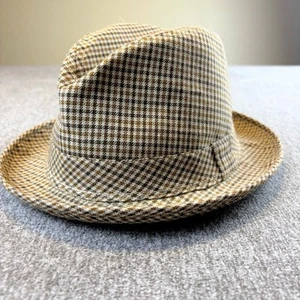 Men’s Fedora Medium Plaid Houndstooth by Goorin Bros - Picture 1 of 7