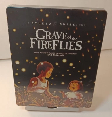 Grave of the fireflies Steelbook (Blu-ray) NEW (Sealed)-Box Shipping w/Tracking - Image 1 of 4