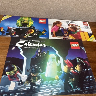 Lego System Vintage 1990s Catalogs And Calendar - Image 1 of 4
