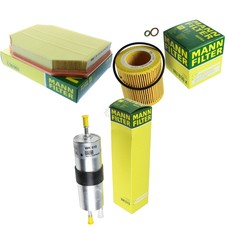 MANN FILTER set for BMW 7 Series F01 F02 F03 F04 730 Ili 5 Series Touring F11 530i 528i