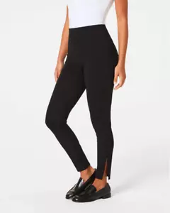 Ponte Zip Legging,Premium Ponte Fabric With 4-way stretch - Picture 1 of 5