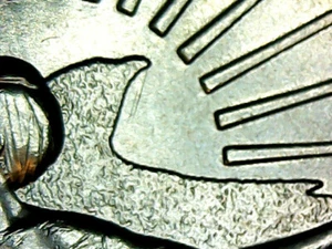 2022 P 25c Maya Angelou Duel error, cold-sore obs/nesting twig rev, unc,us mint - Bild 1 von 5