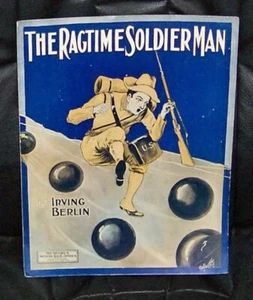 Partituras de The Ragtime Soldier Man 1912 Irving Berlin - Imagen 1 de 1