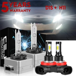 Faro HID haz bajo + bombillas antiniebla para Kia Cadenza 2014 2015 2016 D1S+H11/H8 - Imagen 1 de 18