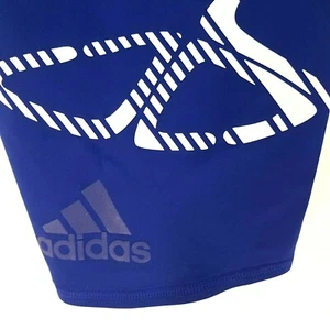 ADIDAS x PARLEY Fahrrad/Fitnessstudio/Laufshorts blau weiß Herren S SELTENE PROBE - EUC *  - Bild 1 von 9